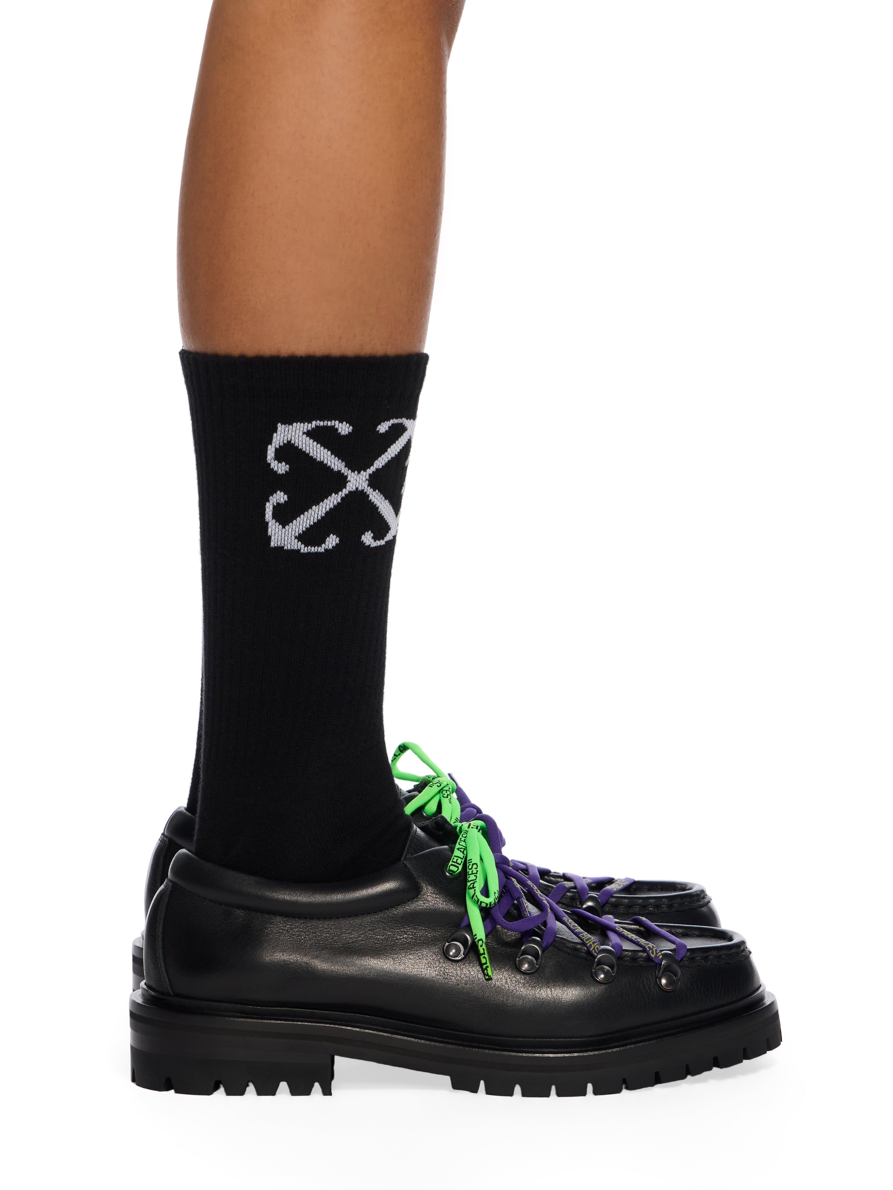 Off-White Heritage Loafers Womens Black