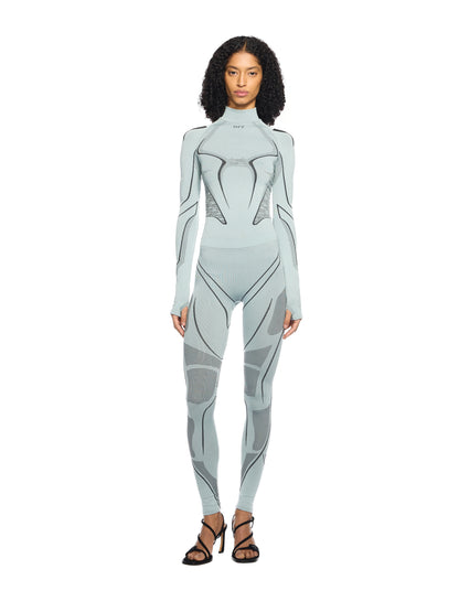 Off-White Seamless Race Pants Blue