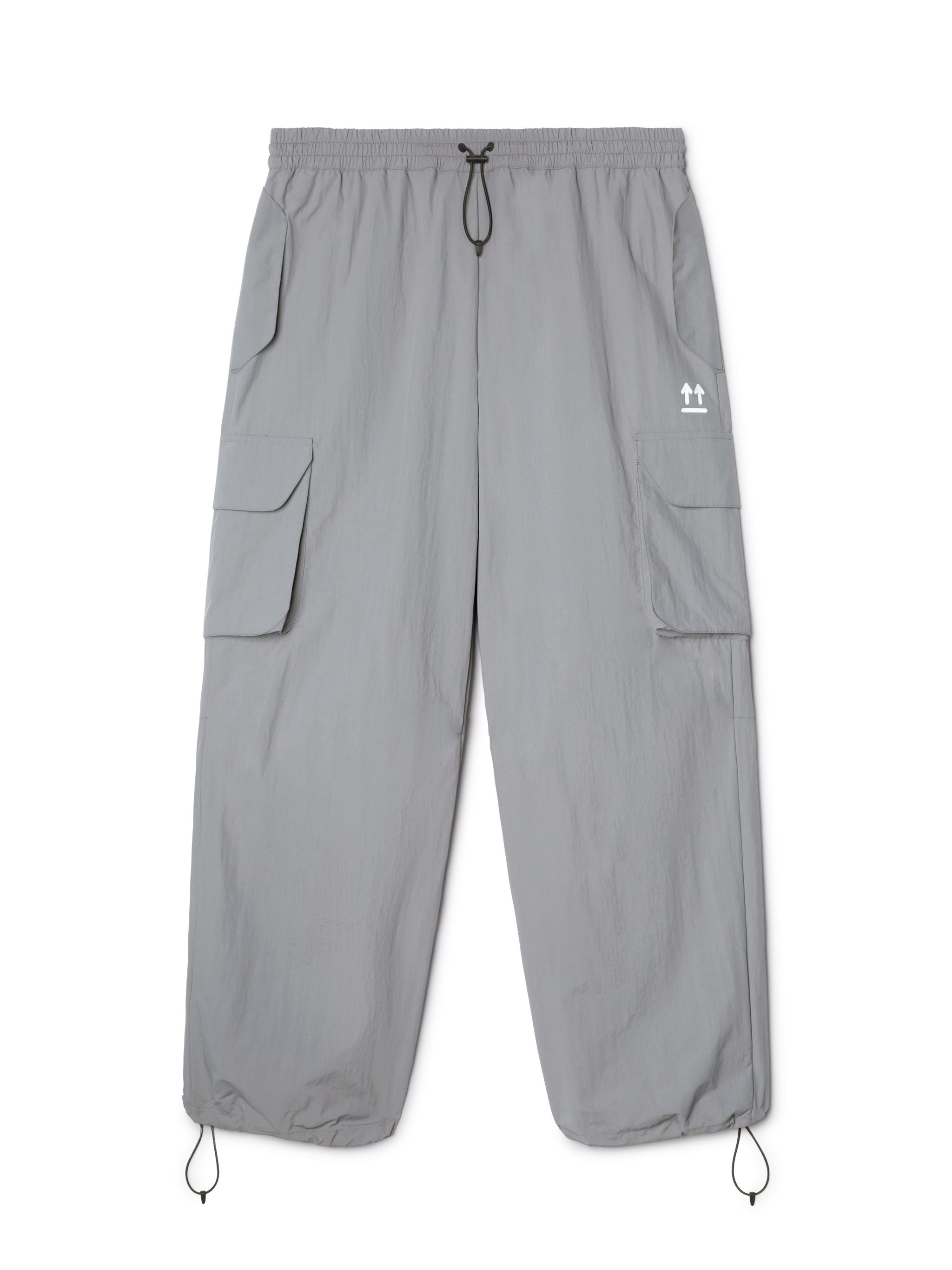 Off-White Off Parachute Nylon Pant Grey