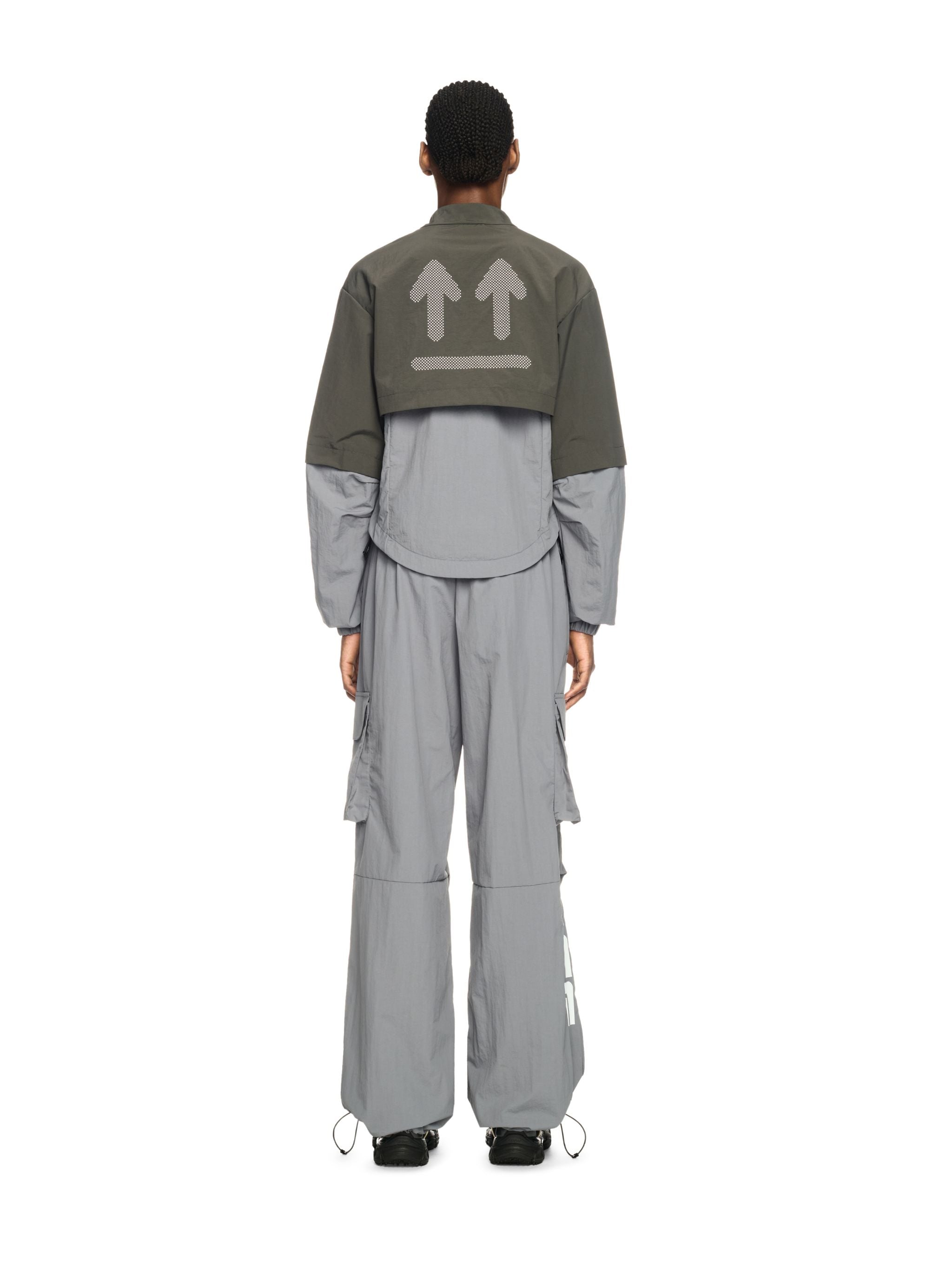 Off-White Off Parachute Nylon Pant Grey