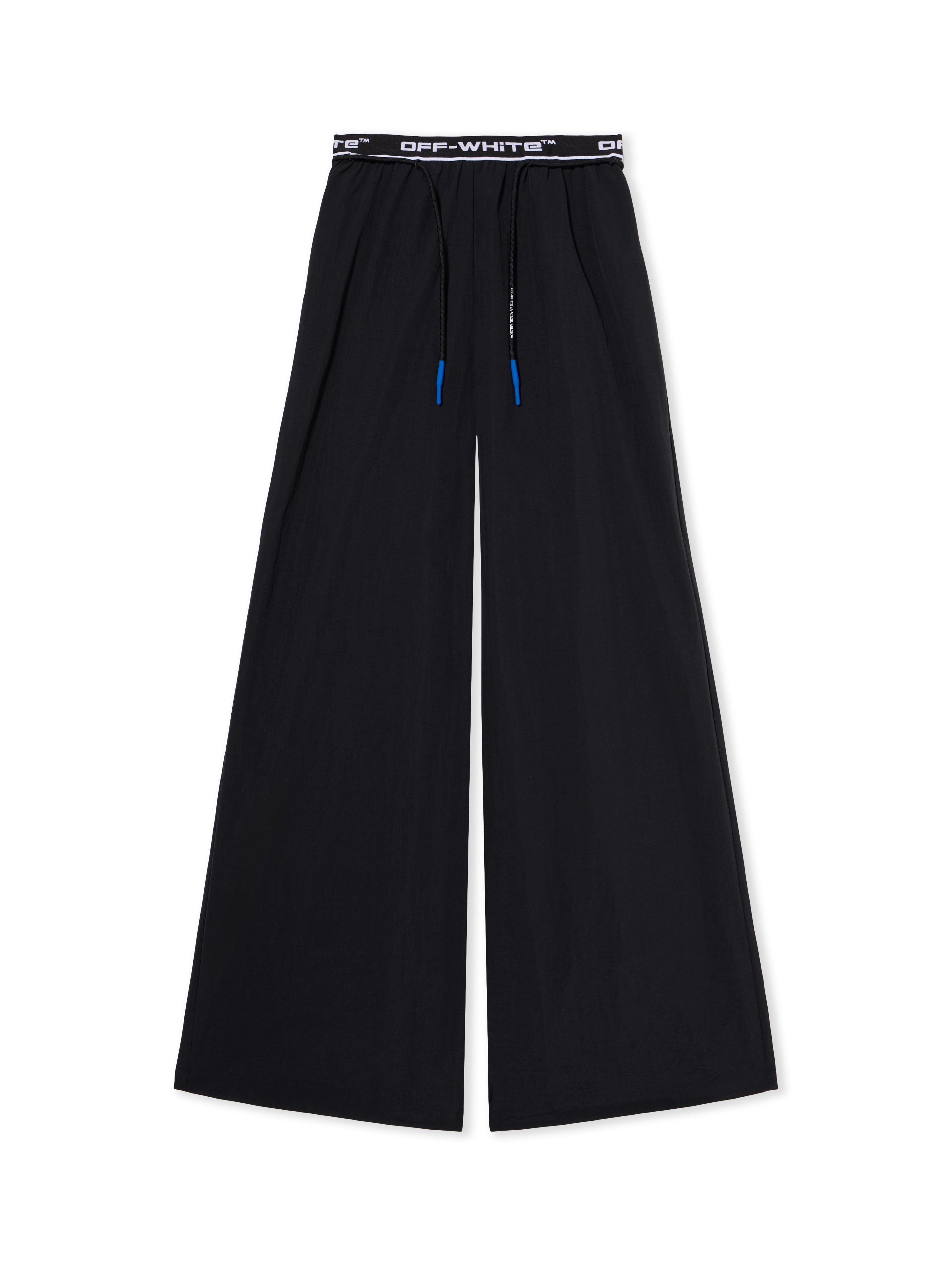 Off-White Logoband Wideleg Pants Black