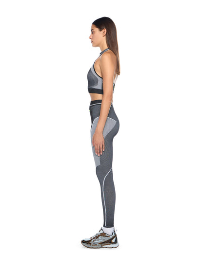 Off-White Race Logo Arrow Seamless Top Black