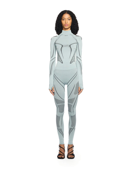 Off-White Seamless Race Top Blue