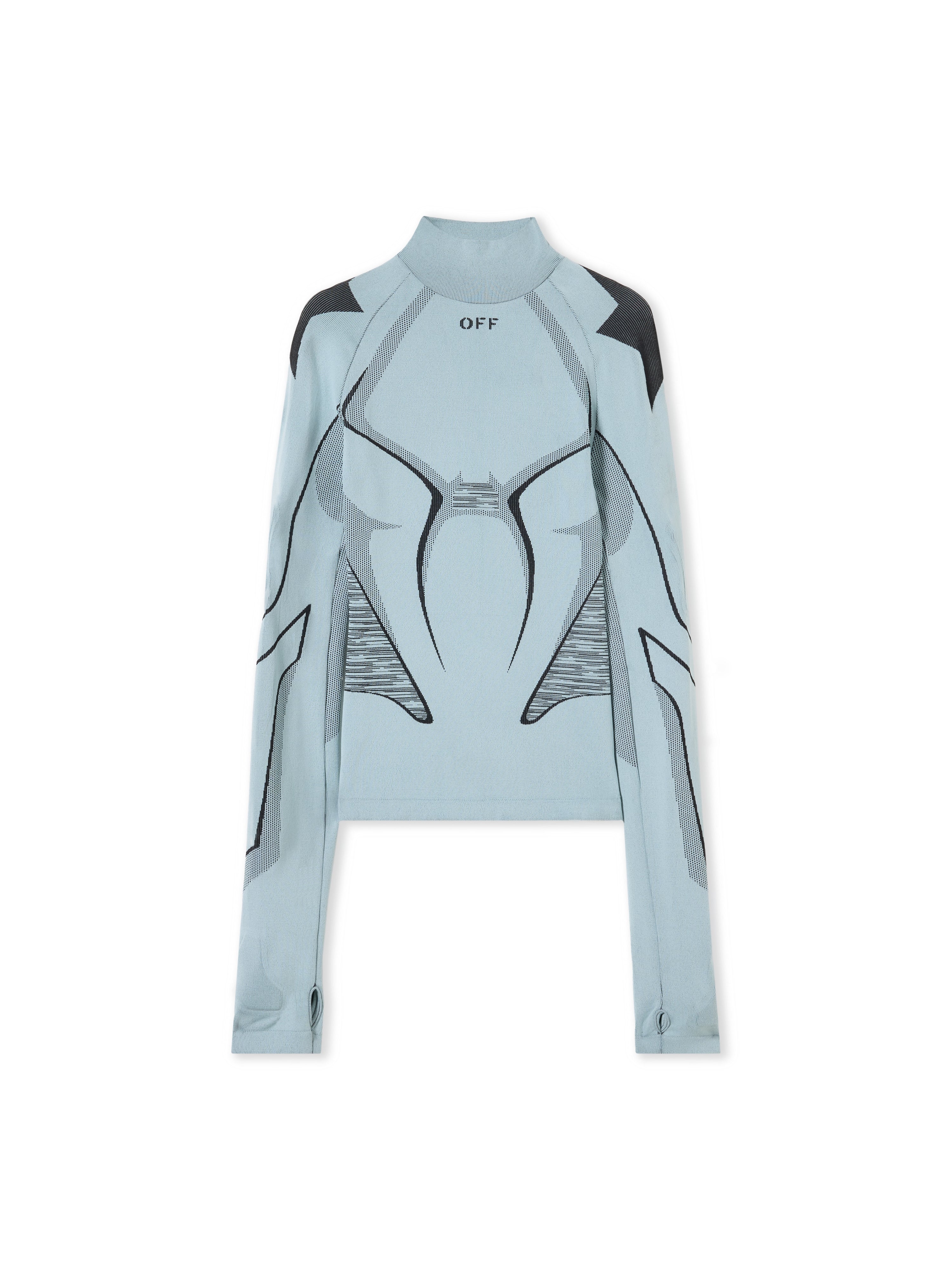 Off-White Seamless Race Top Blue