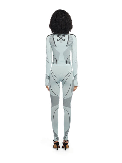 Off-White Seamless Race Top Blue