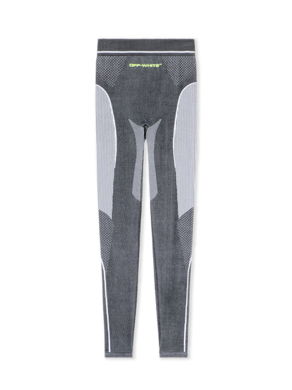 Off-White Race Logo Arrow Seamless Leggings Black