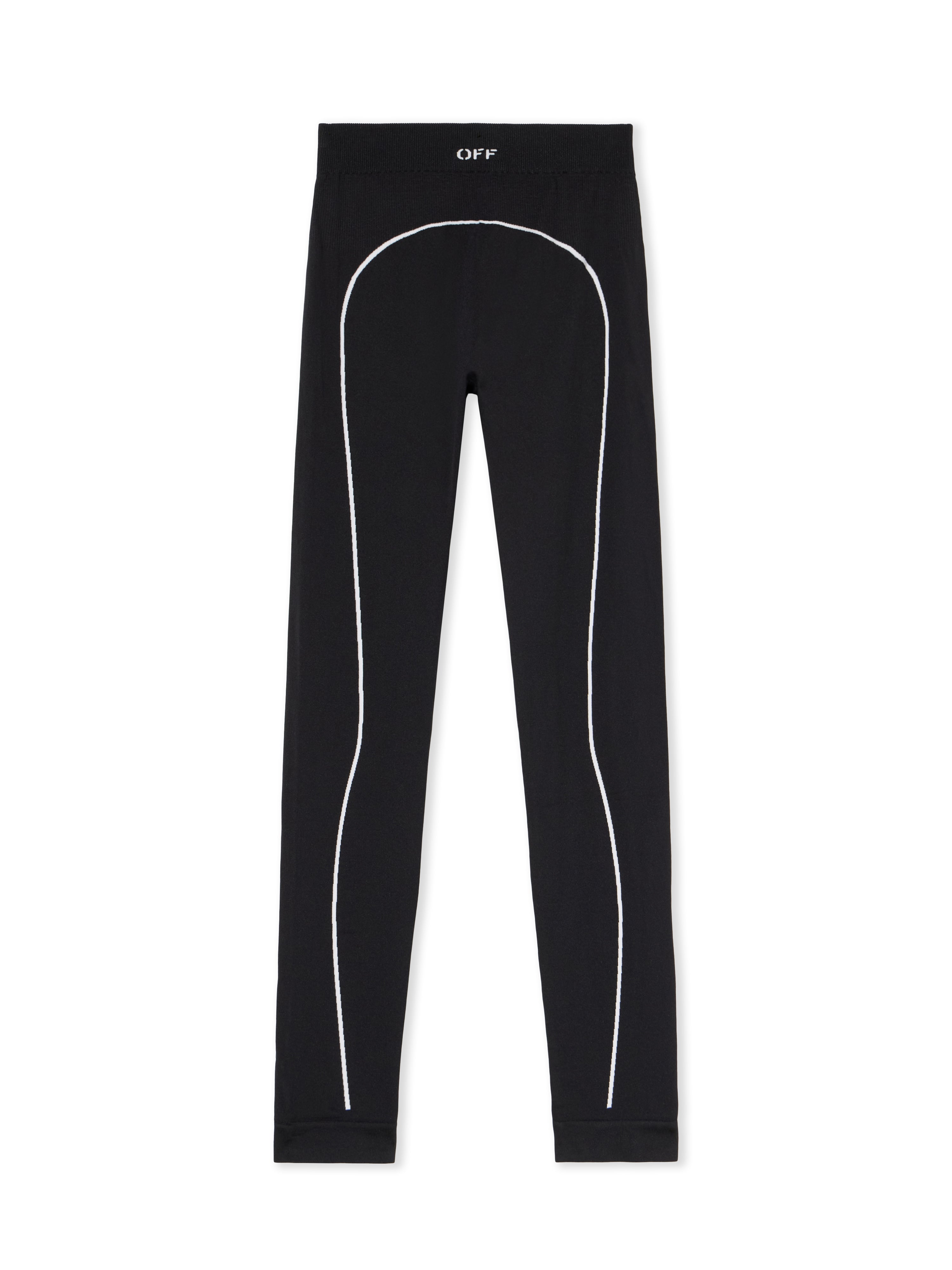 Off-White Off Stamp Seamless Leggings Black