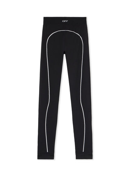 Off-White Off Stamp Seamless Leggings Black