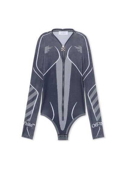 Off-White Diag Seamless Body Blue