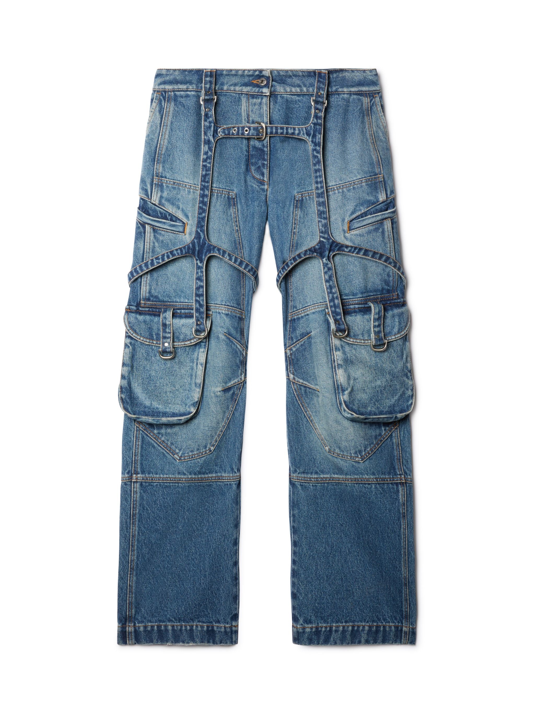 Off-White Cargo Over Pants Blue