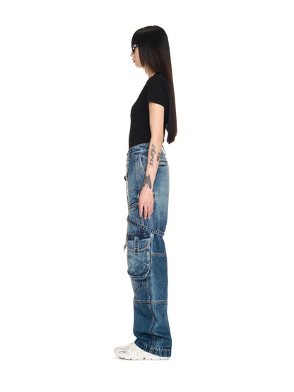 Off-White Cargo Over Pants Blue
