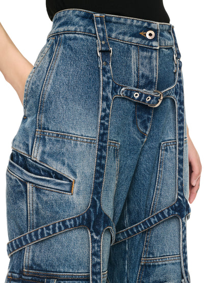Off-White Cargo Over Pants Blue
