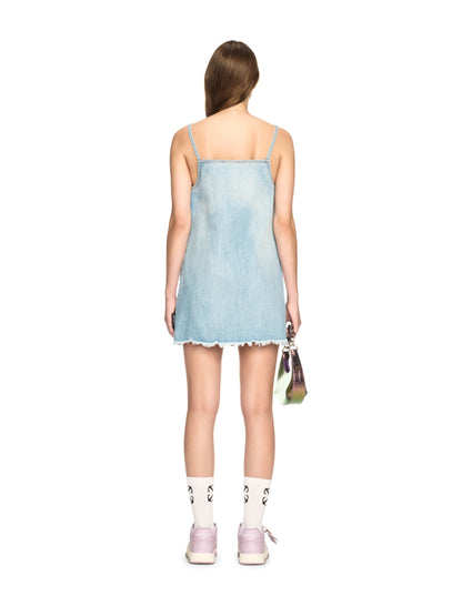 Off-White Denim Doll Dress Blue
