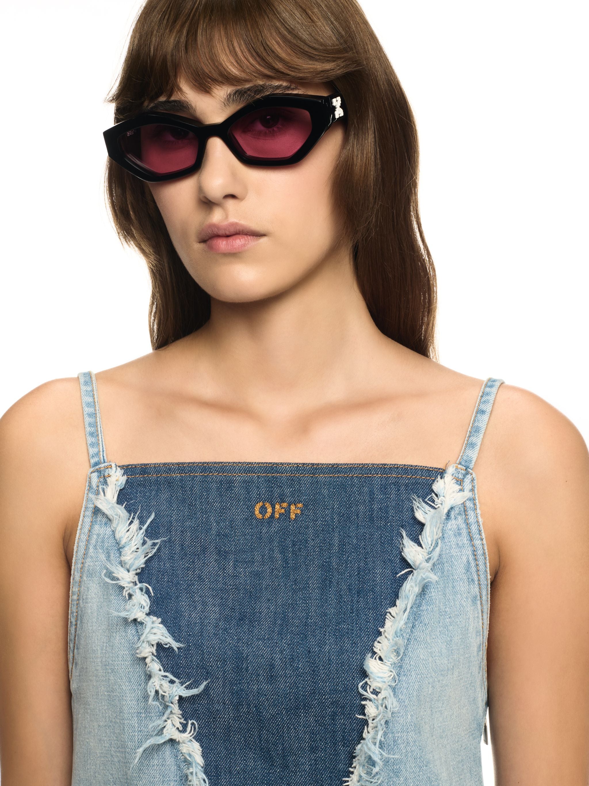 Off-White Denim Doll Dress Blue