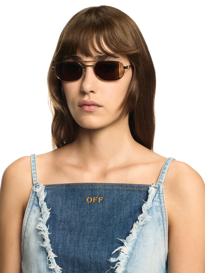Off-White Denim Doll Top Blue