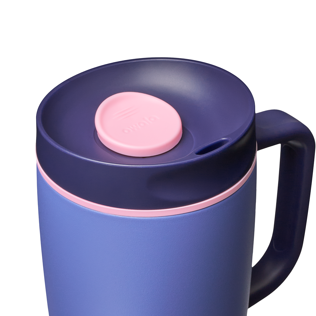  Owala Smoothsip Slider With Handle Blue Jay