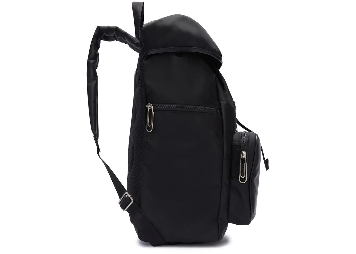 off-white arrow tuc nylon backpack black 