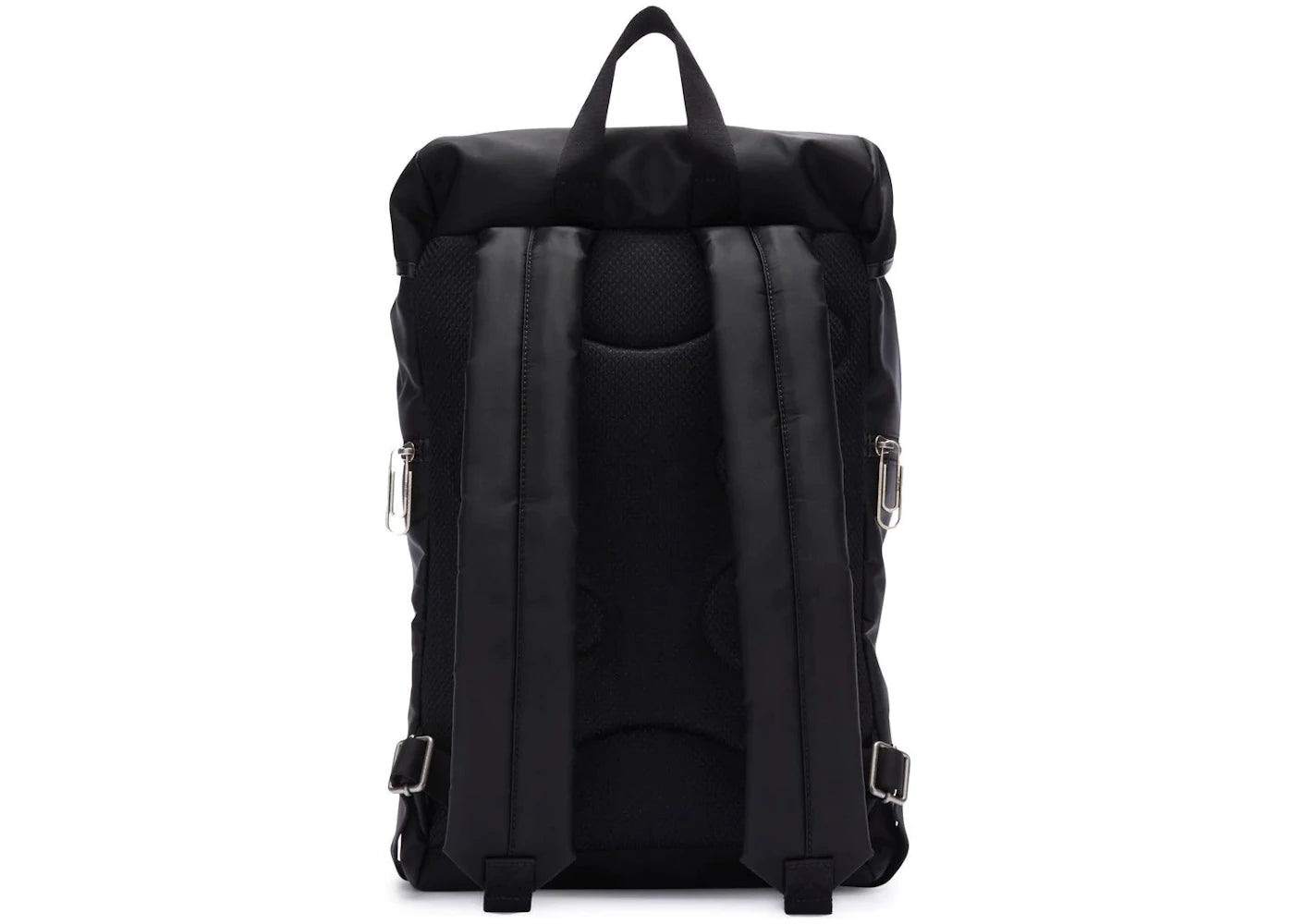 off-white arrow tuc nylon backpack black 