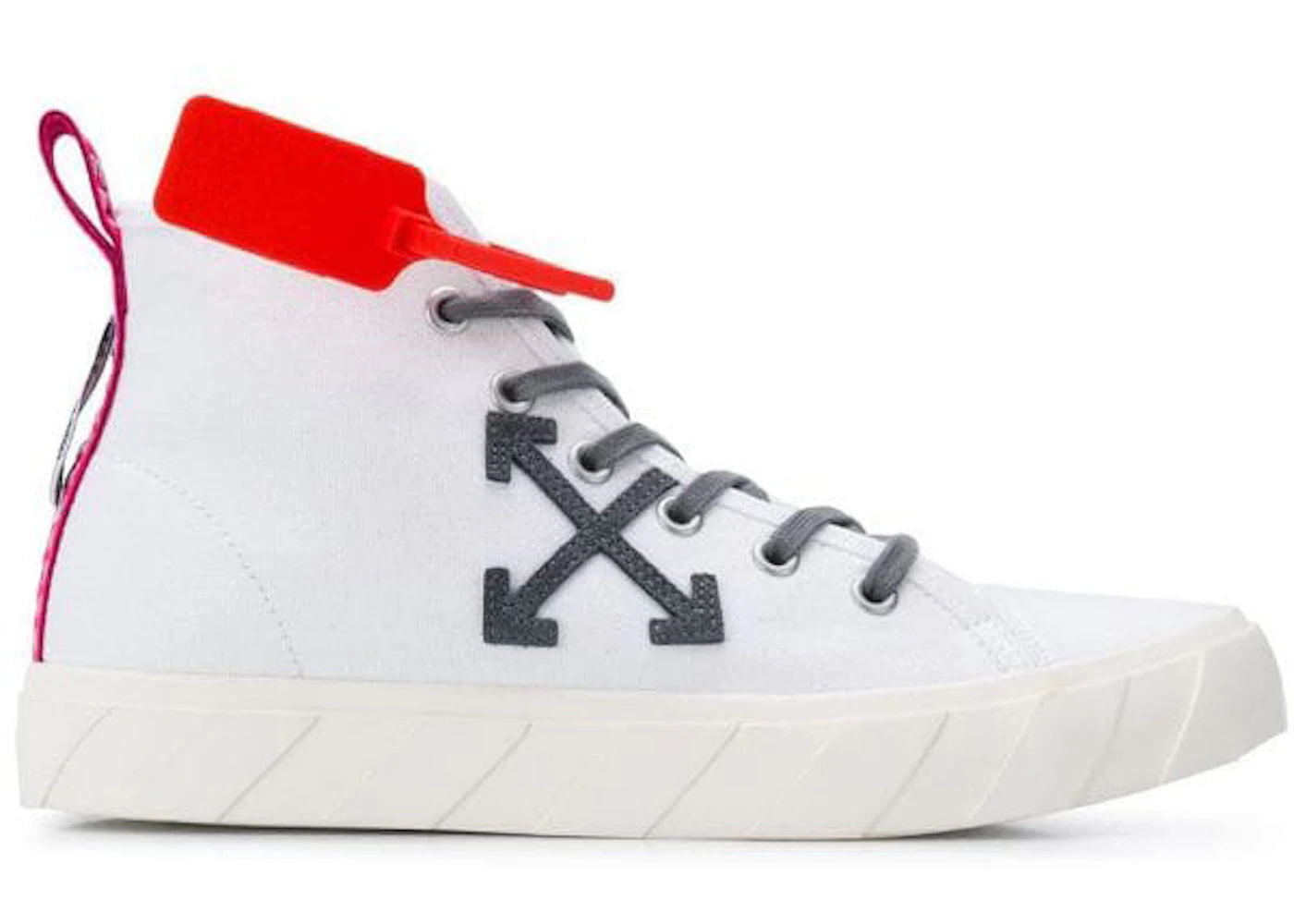 Off-White Mid Top White