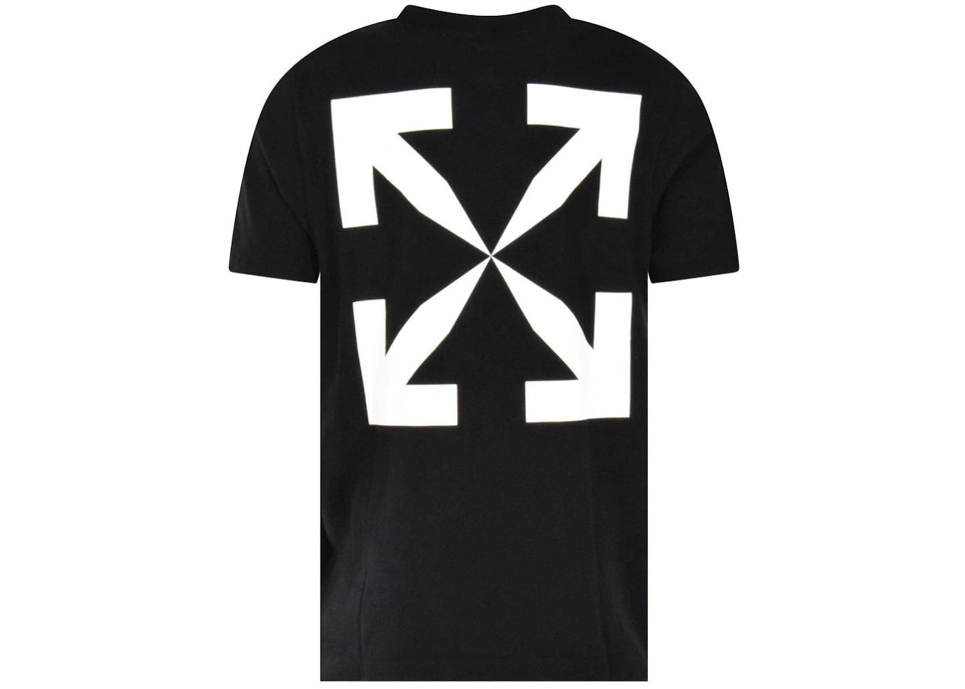 off-white mona lisa slim fit t-shirt black