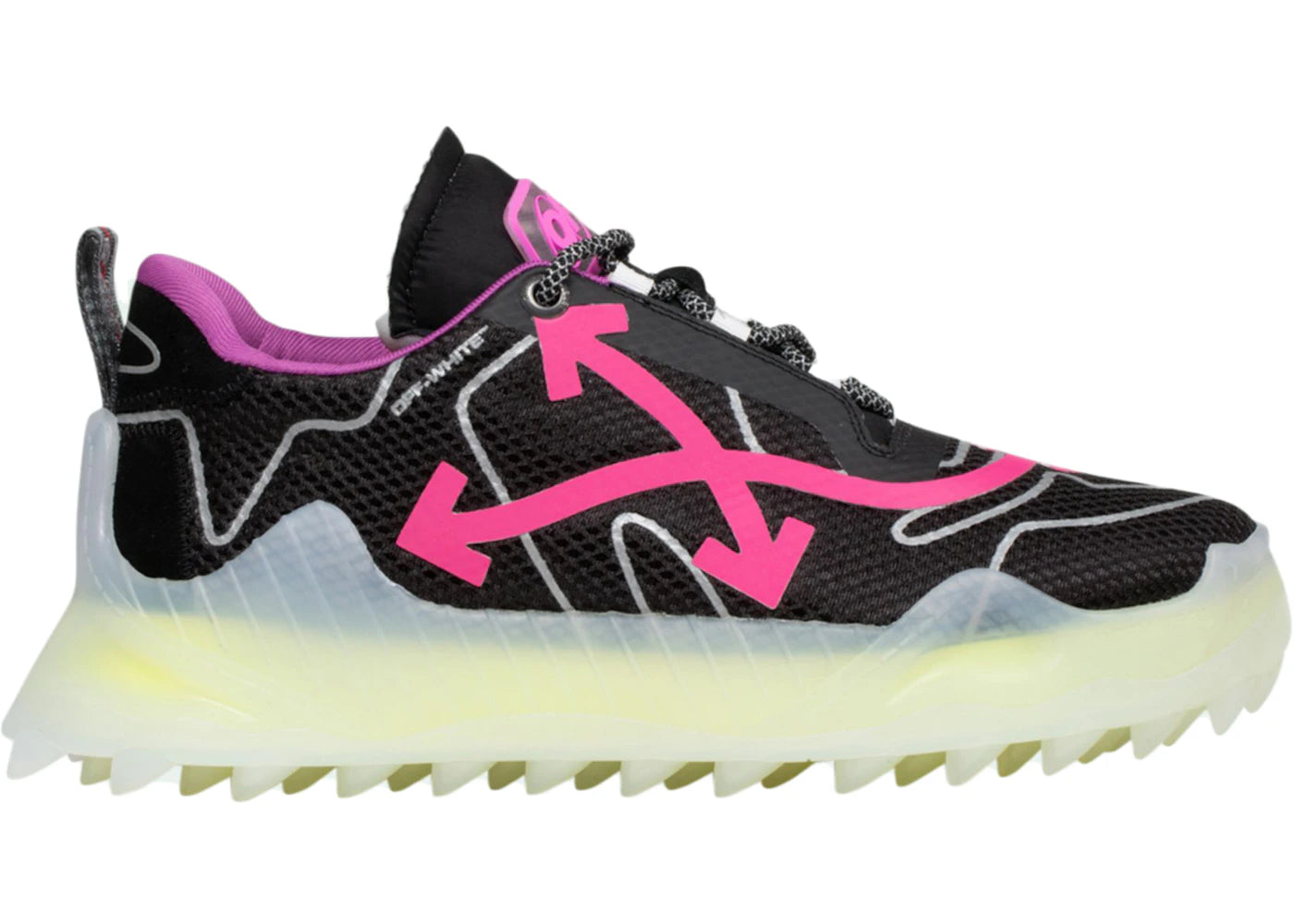 Off-White Odsy-1000 Transparent Fuchsia