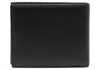 off-white quote "for money" bifold wallet black/white