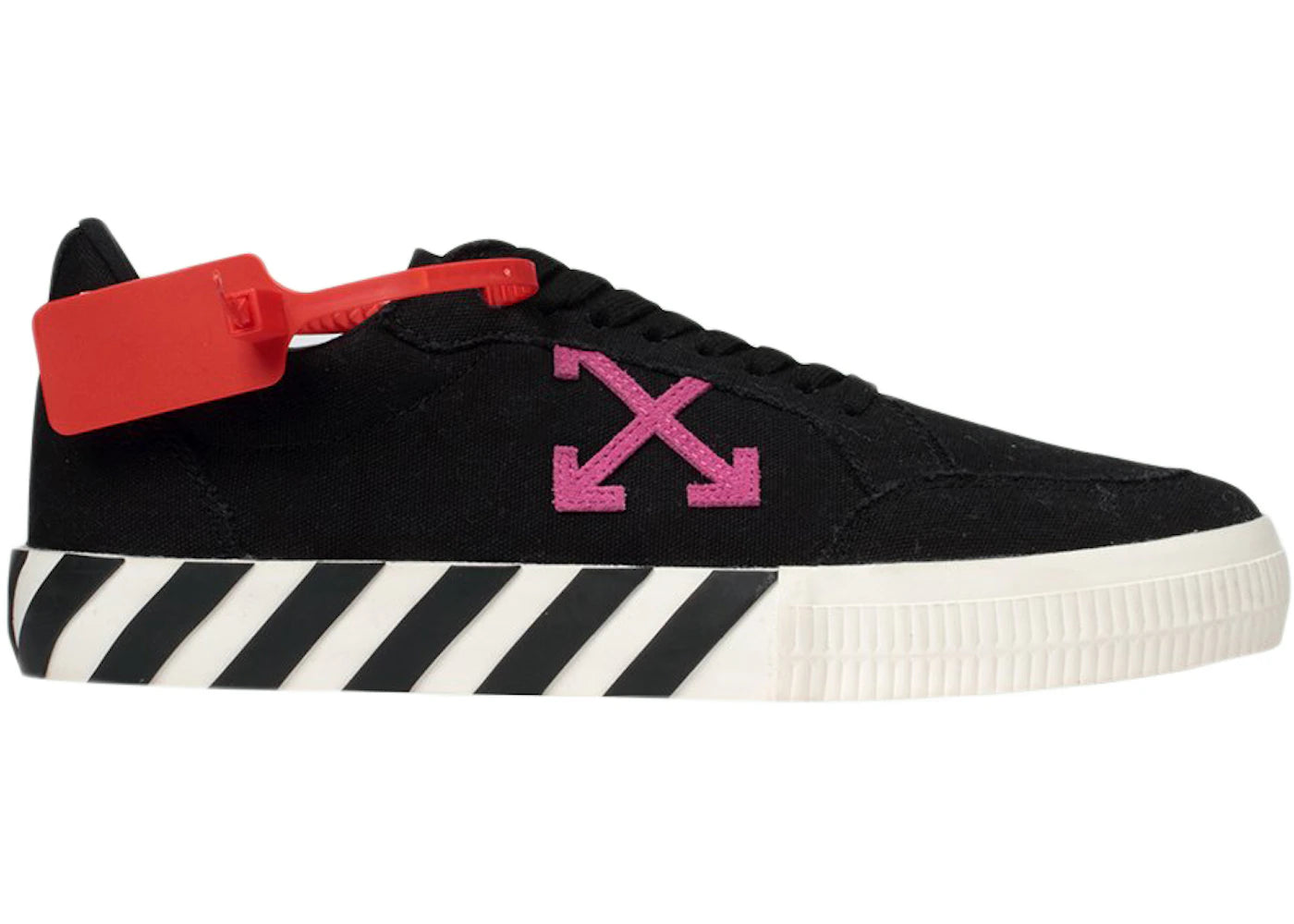 Off-White Vulc Low Black Violet Ss20