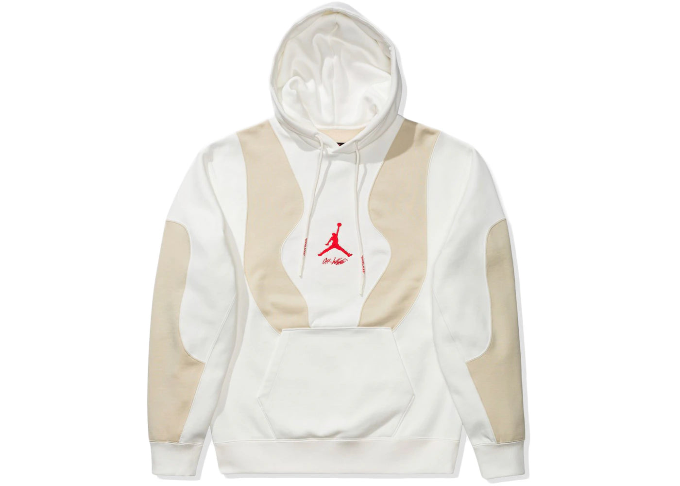 off-white x jordan hoodie (ss21) (asia sizing) white