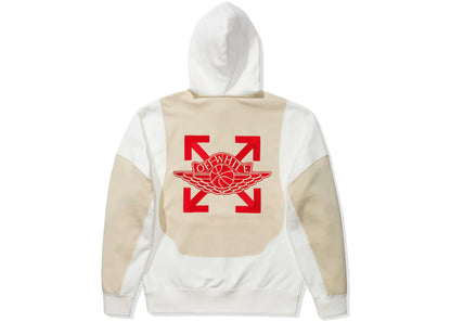 off-white x jordan hoodie (ss21) (asia sizing) white