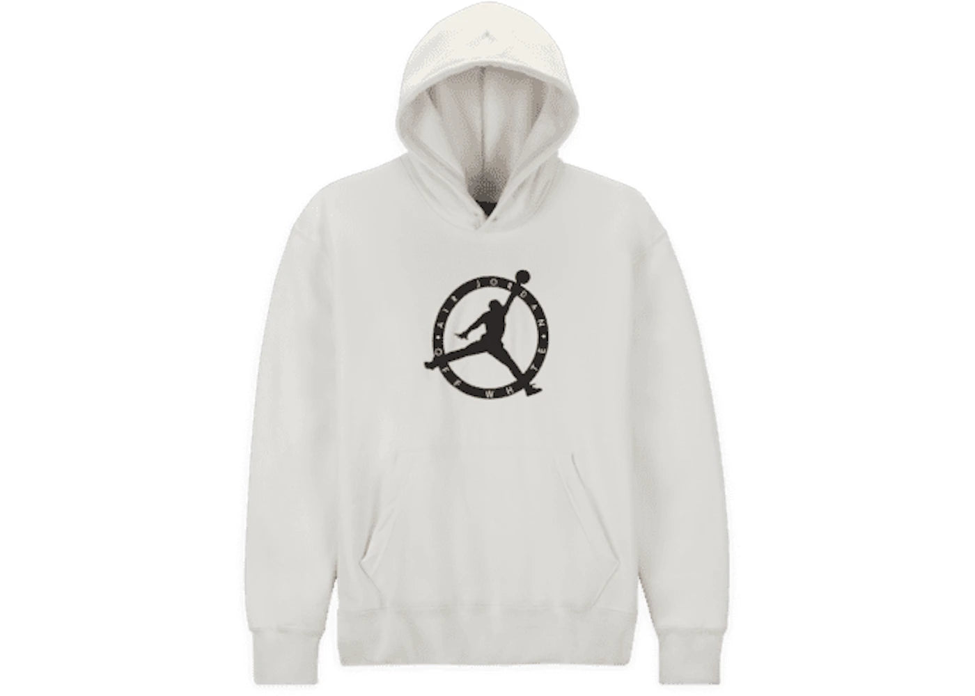 off-white x jordan hoodie white