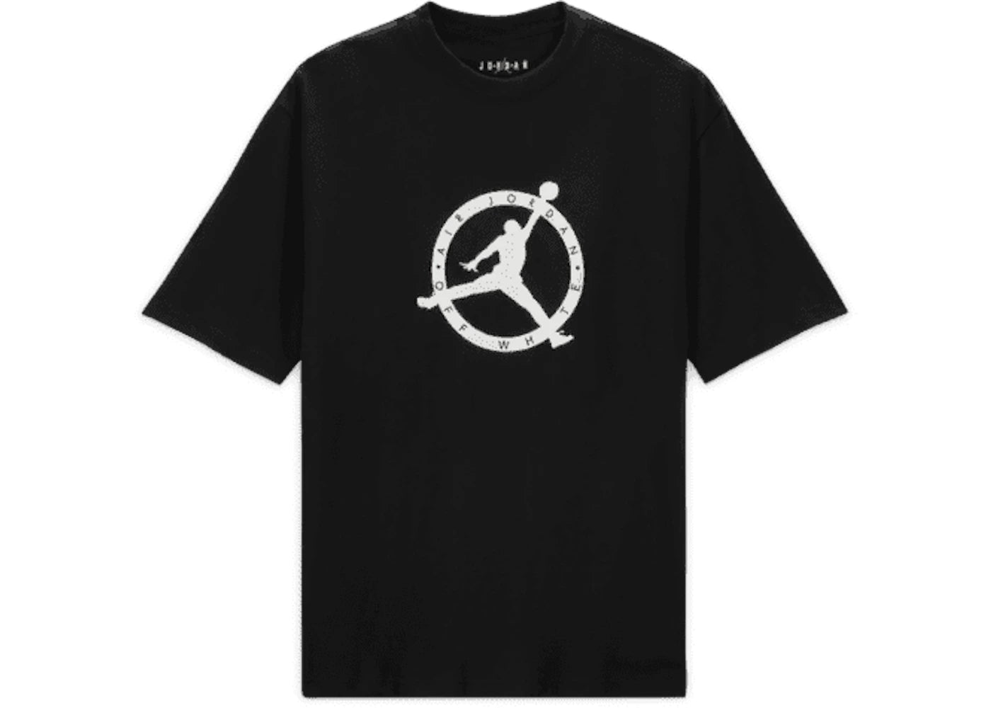 off-white x jordan t-shirt black