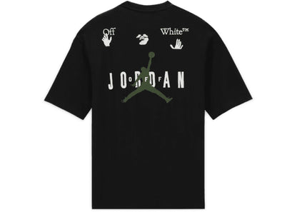 off-white x jordan t-shirt black