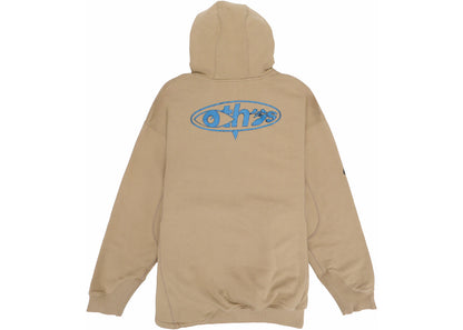 off-white x nike 006 fleece hoodie beige