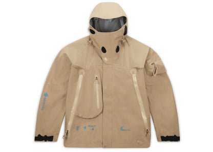 off-white x nike 007 gore-tex jacket beige