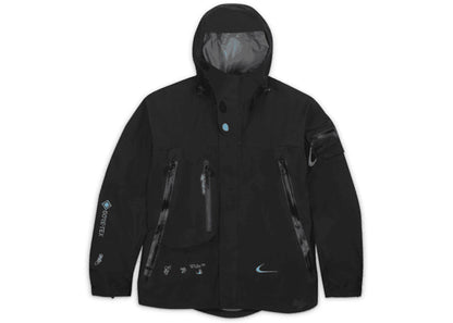 off-white x nike 007 gore-tex jacket black