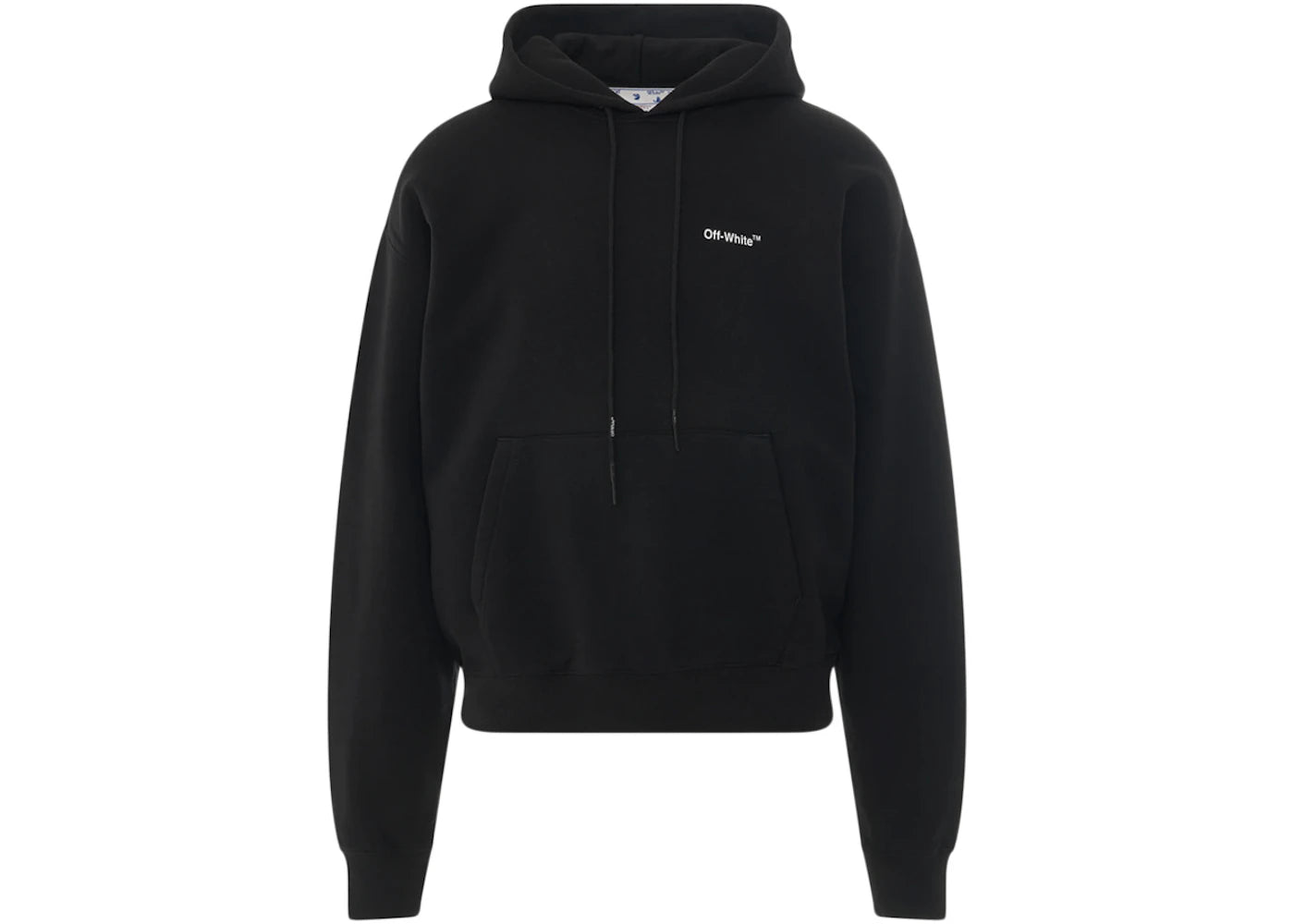 off-white caravaggio deposition print oversized hoodie black/multi