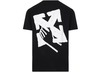 off-white hand arrow slim t-shirt black/white