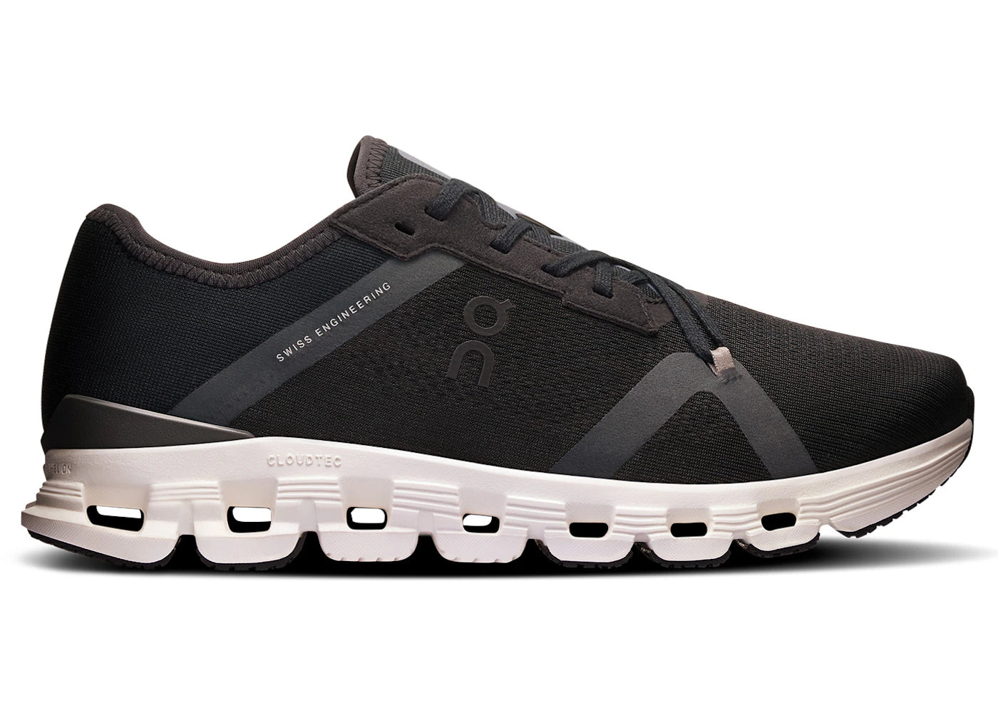 on running cloud x 4 ad black asphalt (women's)