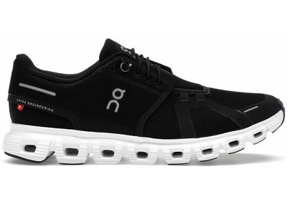 On Running Cloud 6 Black White (Women'S)