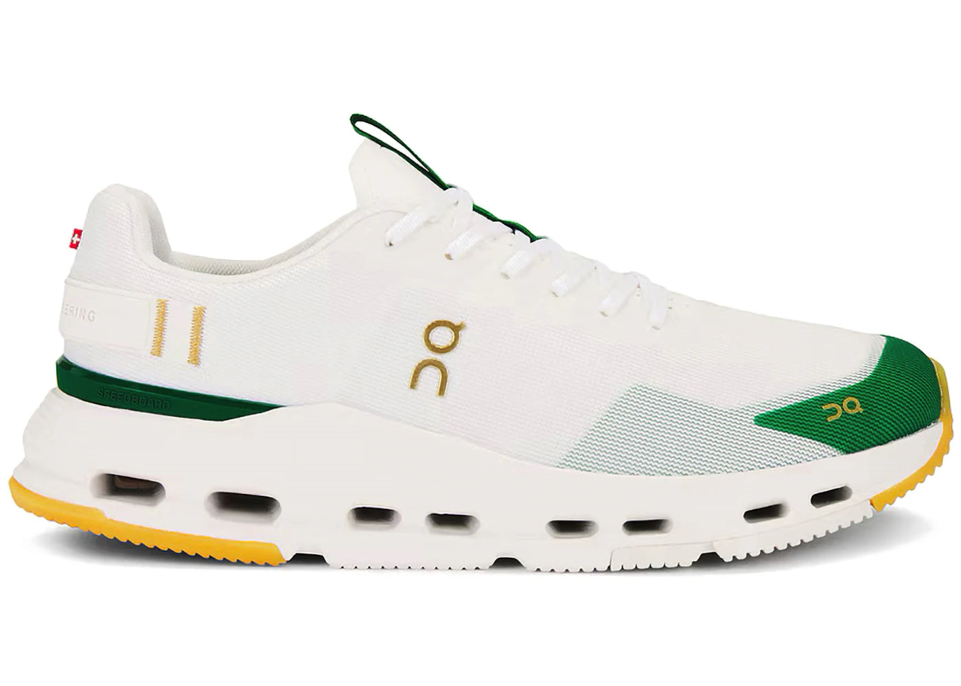 On Running Cloudnova Form 2 White Abundant Green (Revolve & Fwrd Exclusive)