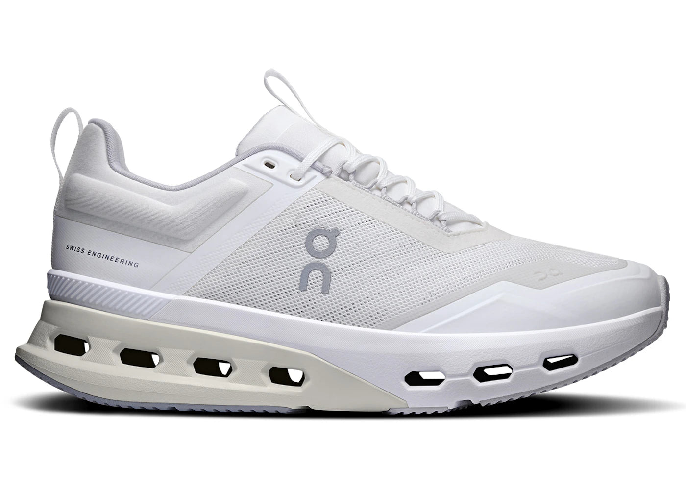on running cloudnova x white glacier (women's)
