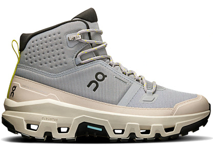 On Running Cloudrock Mid Waterproof Alloy Ice Womens