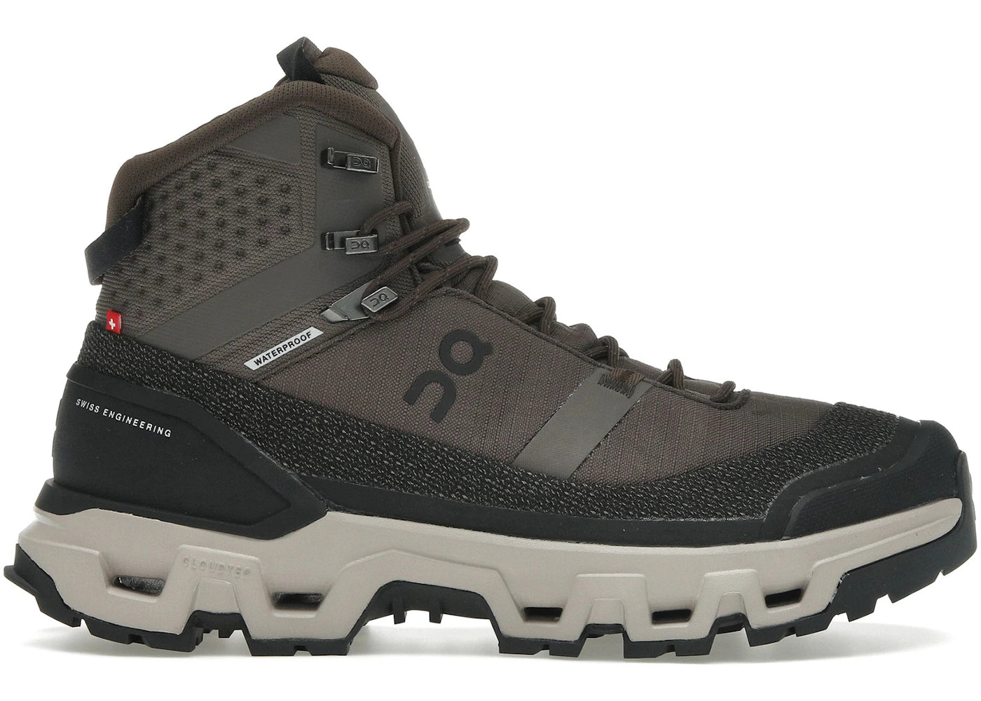 On Running Cloudrock Trek Waterproof Ash Fog