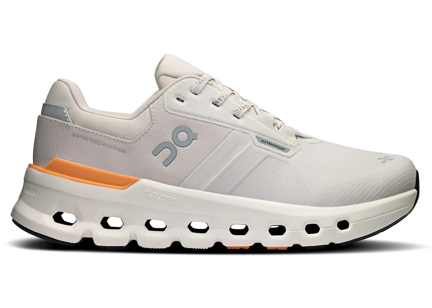 on running cloudrunner 2 waterproof wolf tangerine (women's)