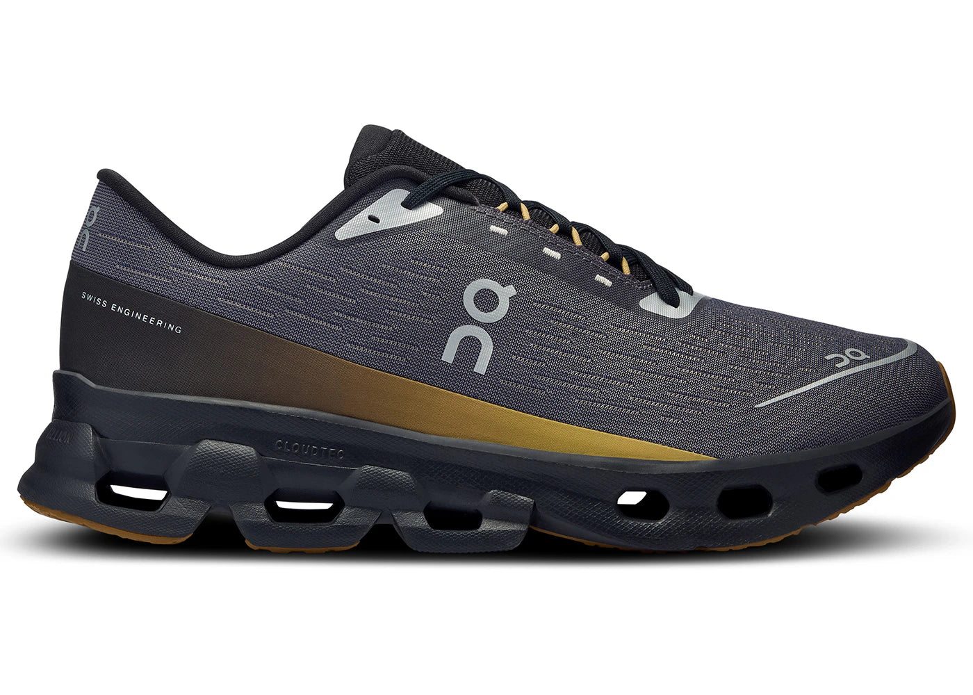 On Running Cloudspark Iron Black