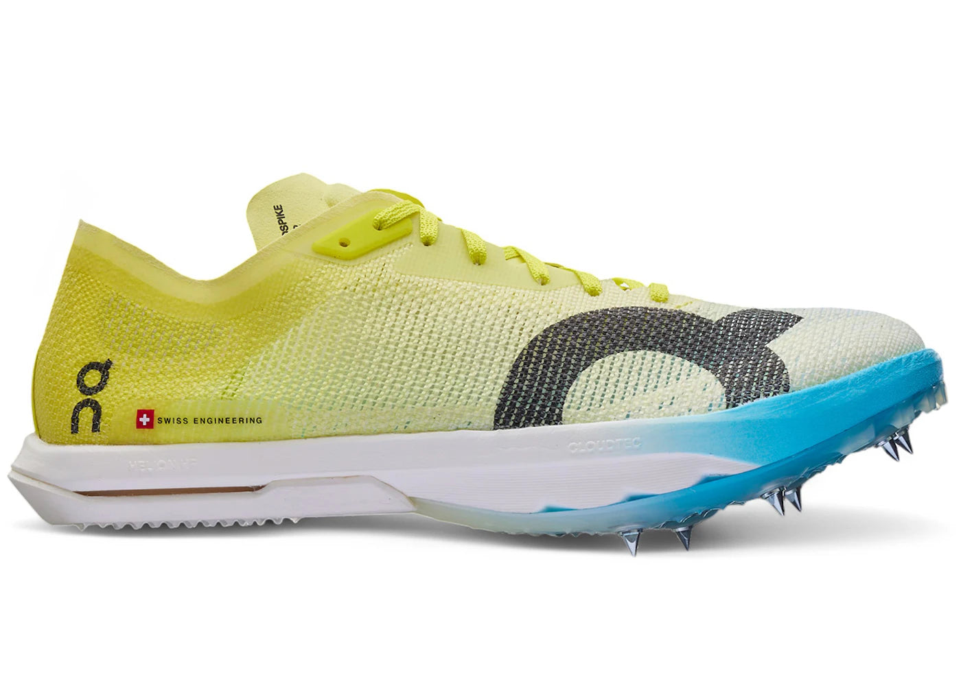 On Running Cloudspike Citius 2 Limelight White