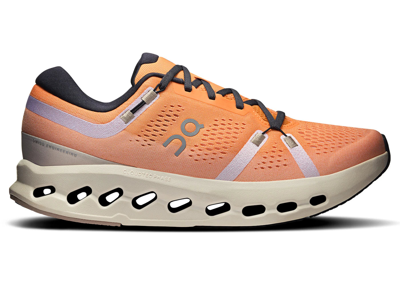 on running cloudsurfer 2 tangerine ivory