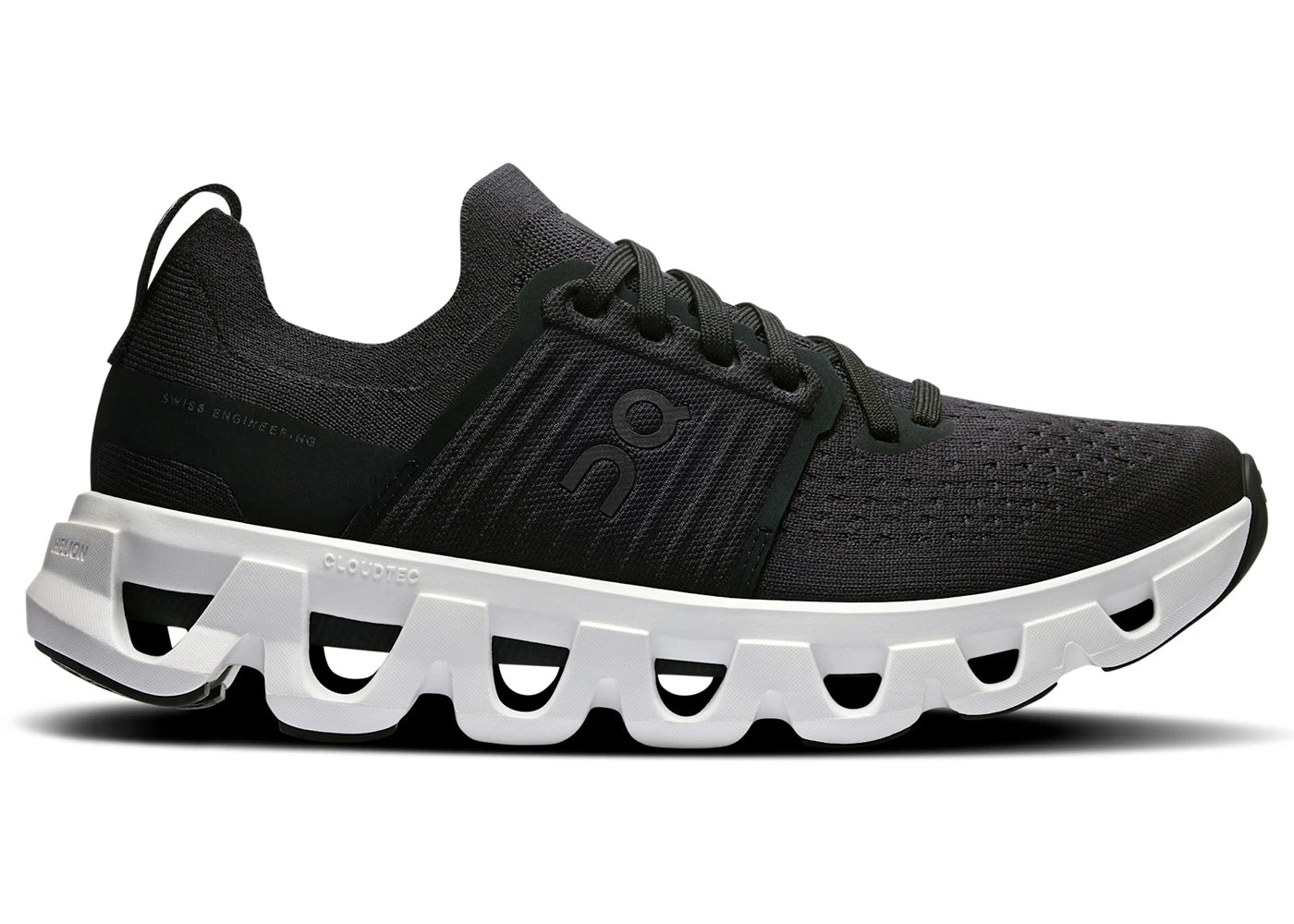 on running cloudswift 4 black white (women's)