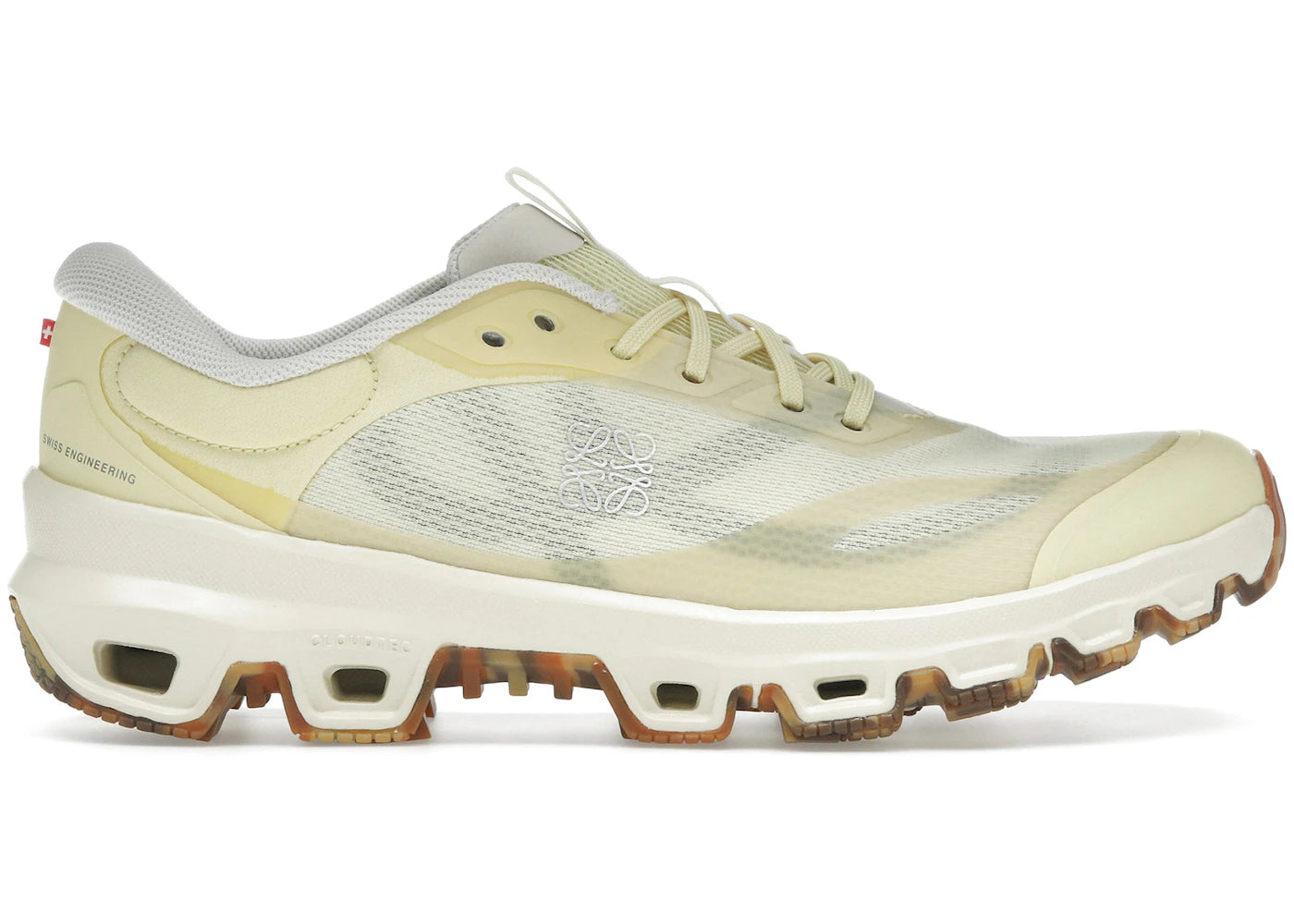 On Running Cloudventure 2 Loewe Yellow Tan Grey