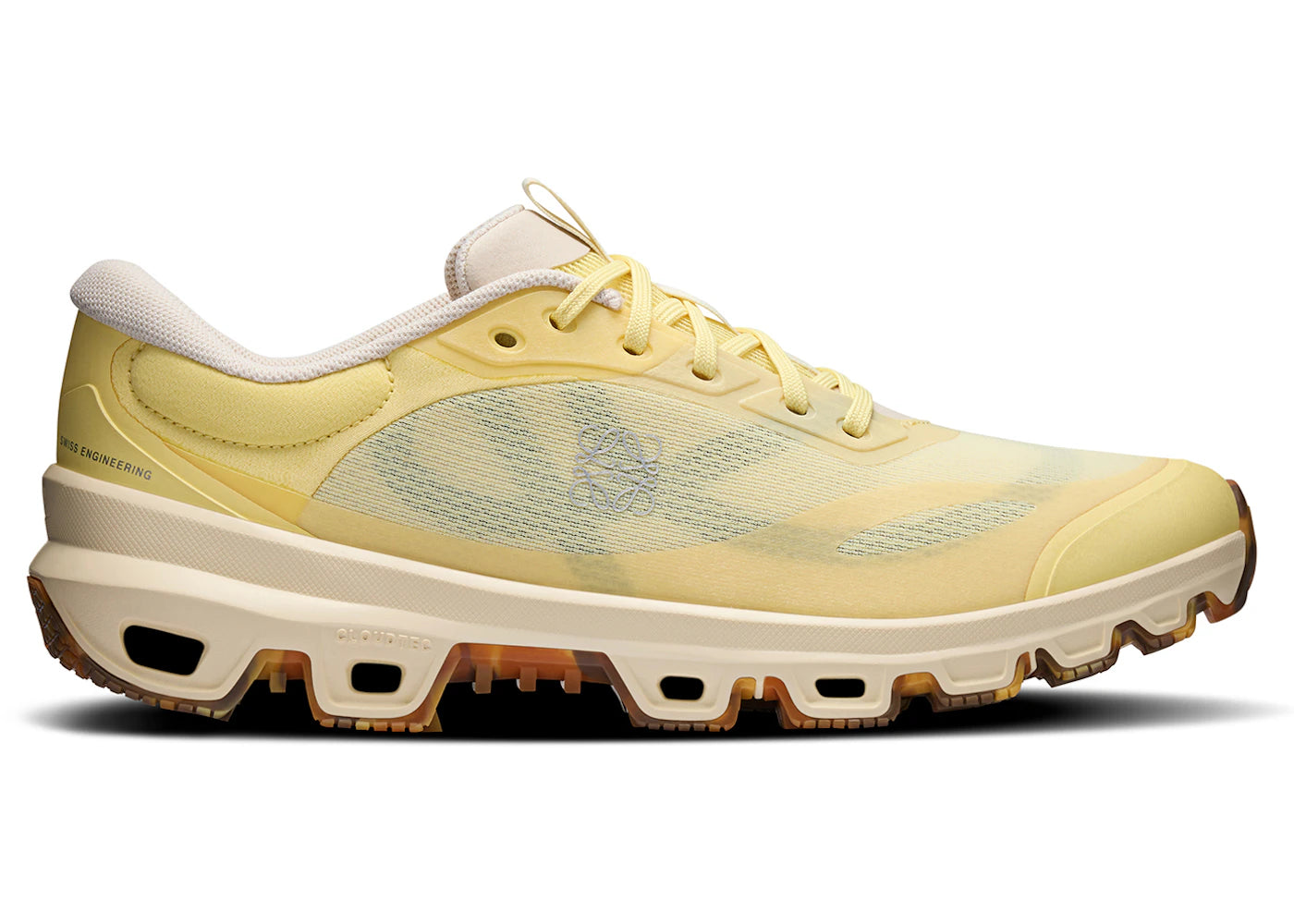 On Running Cloudventure 2 Loewe Yellow Tan Grey